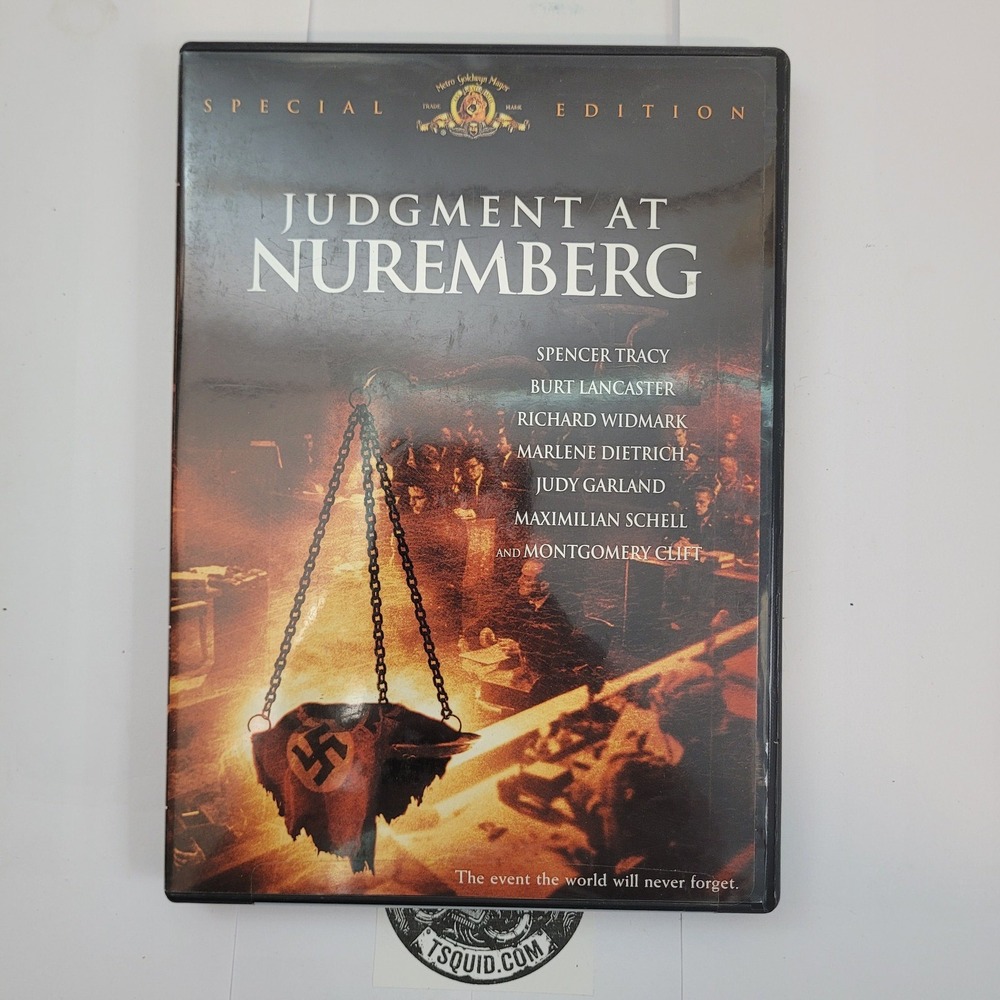 MGM DVD Judgment at Nuremberg Special Edition Historical Drama Film